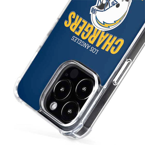 NFL Los Angeles Chargers Helmet iPhone 14 Pro Max MagSafe Case