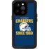 NFL Los Angeles Chargers Helmet iPhone 14 Pro Waterproof Case