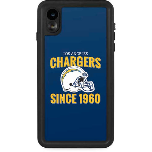 NFL Los Angeles Chargers Helmet iPhone XR Waterproof Case