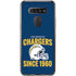 NFL Los Angeles Chargers Helmet LG K51/Q51 Clear Case