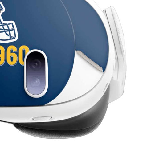 NFL Los Angeles Chargers Helmet Meta Quest 3 Skin