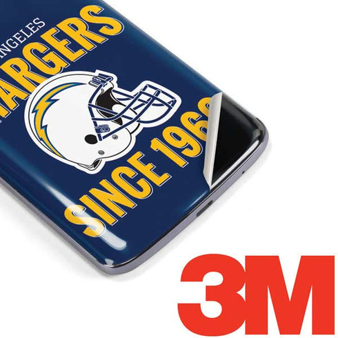 NFL Los Angeles Chargers Helmet Moto E5 Plus Skin