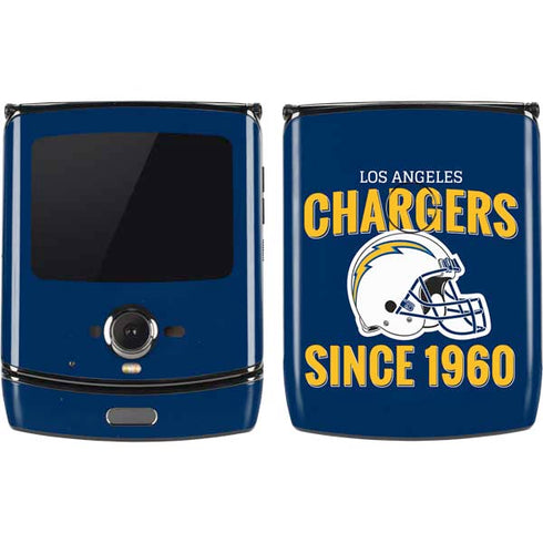 NFL Los Angeles Chargers Helmet Motorola RAZR Skin