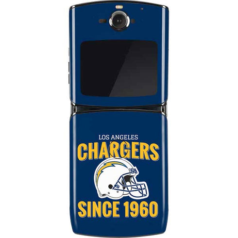 NFL Los Angeles Chargers Helmet Motorola RAZR Skin