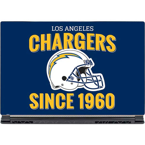 NFL Los Angeles Chargers Helmet MSI GS65 Stealth Laptop Skin
