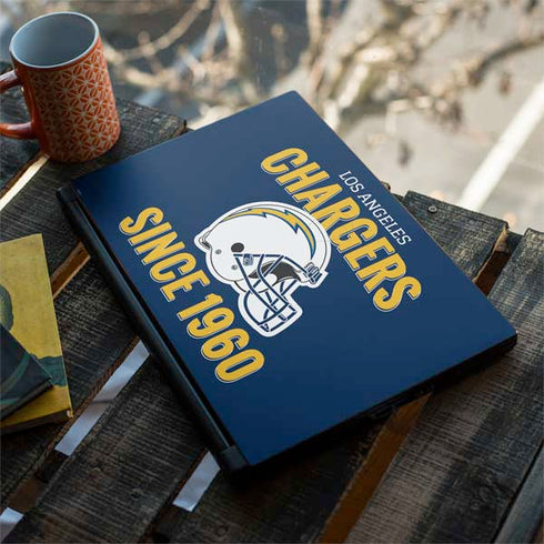 NFL Los Angeles Chargers Helmet MSI GS65 Stealth Laptop Skin
