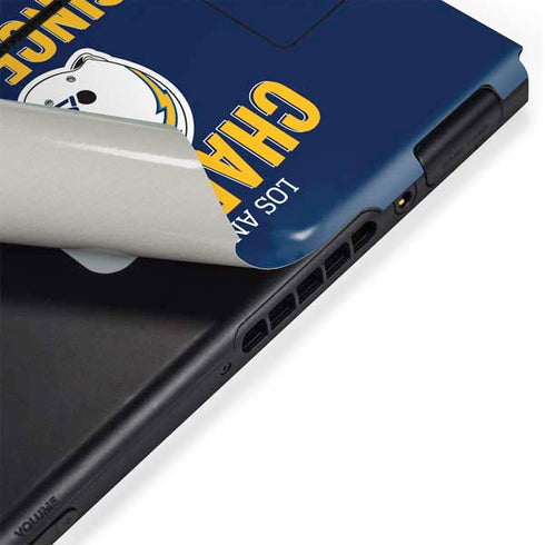 NFL Los Angeles Chargers Helmet Nintendo Switch Bundle Skin