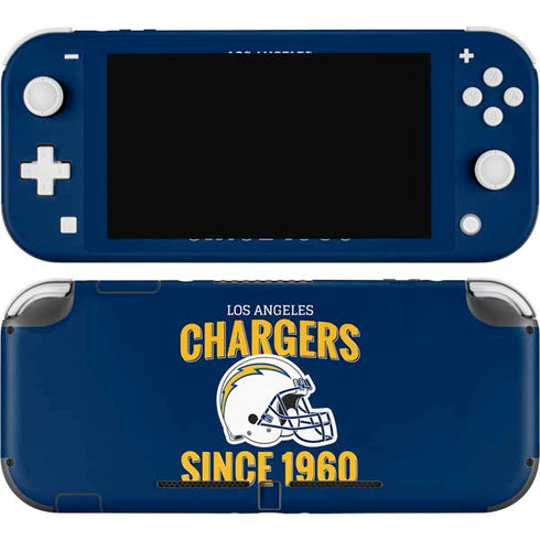 NFL Los Angeles Chargers Helmet Nintendo Switch Lite Skin