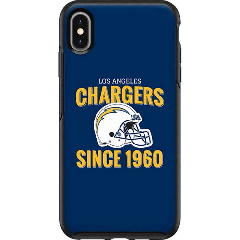 NFL Los Angeles Chargers Helmet Otterbox Symmetry iPhone Skin