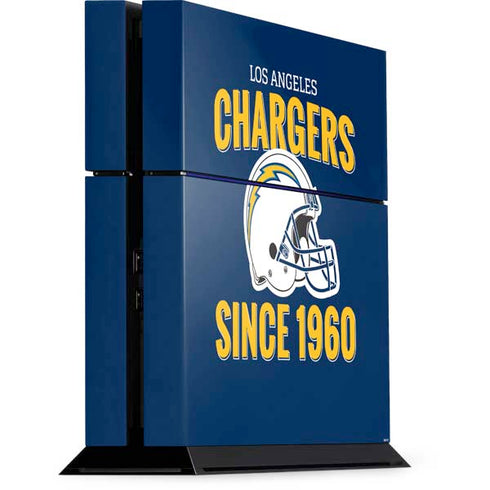 NFL Los Angeles Chargers Helmet PS4 Console Skin