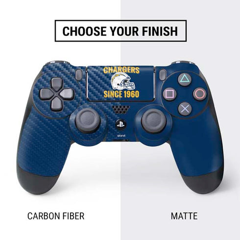 NFL Los Angeles Chargers Helmet PS4 Controller Skin