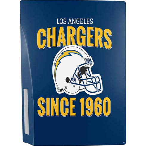NFL Los Angeles Chargers Helmet PS5 Console Skin