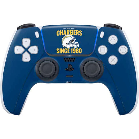 NFL Los Angeles Chargers Helmet PS5 Controller Skin
