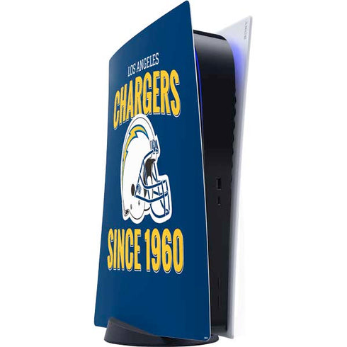 NFL Los Angeles Chargers Helmet PS5 Digital Edition Console Skin