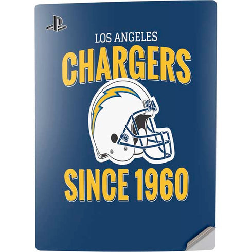 NFL Los Angeles Chargers Helmet PS5 Digital Edition Console Skin