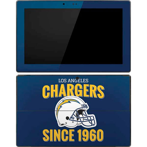 NFL Los Angeles Chargers Helmet Surface Pro Tablet Skin