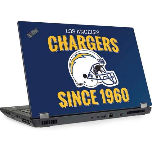 NFL Los Angeles Chargers Helmet Lenovo ThinkPad Skin
