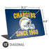 NFL Los Angeles Chargers Helmet Universal Laptop 15in (12.2 x 8.8in) Skin
