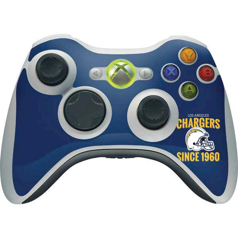 NFL Los Angeles Chargers Helmet Xbox 360 Wireless Controller Skin