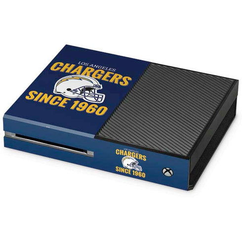 NFL Los Angeles Chargers Helmet Xbox One Console Skin