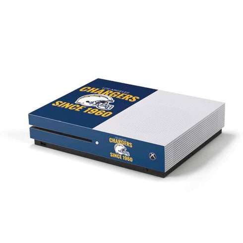 NFL Los Angeles Chargers Helmet Xbox One S Console Skin