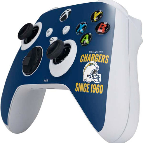 NFL Los Angeles Chargers Helmet Xbox Series S Controller Skin