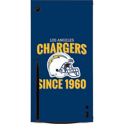 NFL Los Angeles Chargers Helmet Xbox Series X Console Skin