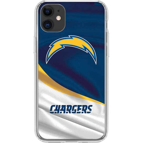 NFL Los Angeles Chargers iPhone 11 Clear Case
