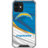 NFL Los Angeles Chargers iPhone 12 Clear Case
