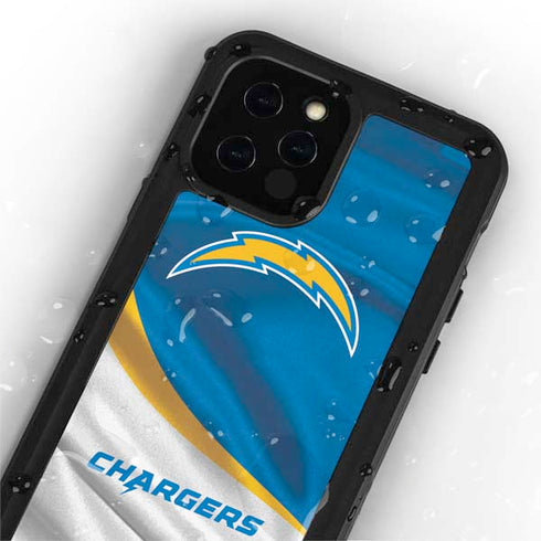 NFL Los Angeles Chargers iPhone 12 Pro Waterproof Case