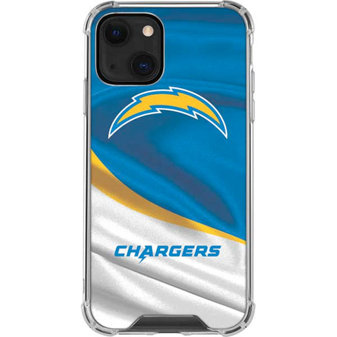 NFL Los Angeles Chargers iPhone 13 Mini Clear Case