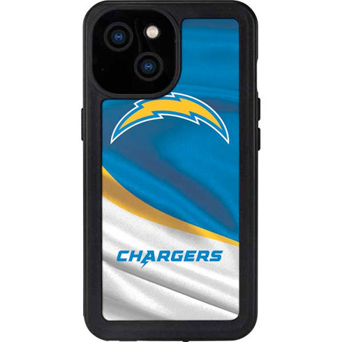 NFL Los Angeles Chargers iPhone 13 Mini Waterproof Case