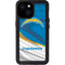 NFL Los Angeles Chargers iPhone 13 Mini Waterproof Case