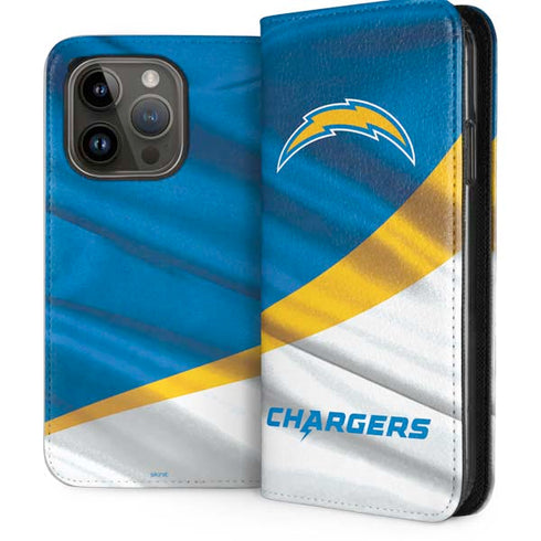 NFL Los Angeles Chargers iPhone 14 Pro Folio Case