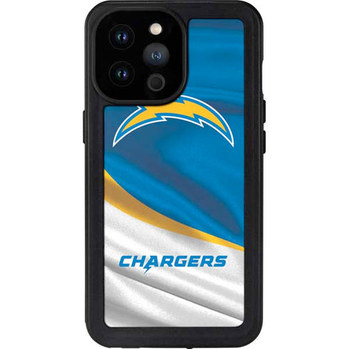 NFL Los Angeles Chargers iPhone 14 Pro Max Waterproof Case