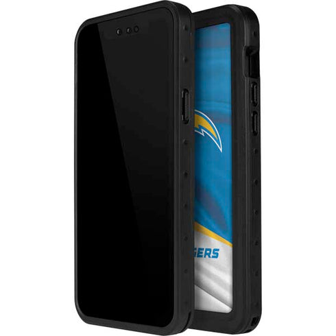 NFL Los Angeles Chargers iPhone 14 Pro Max Waterproof Case
