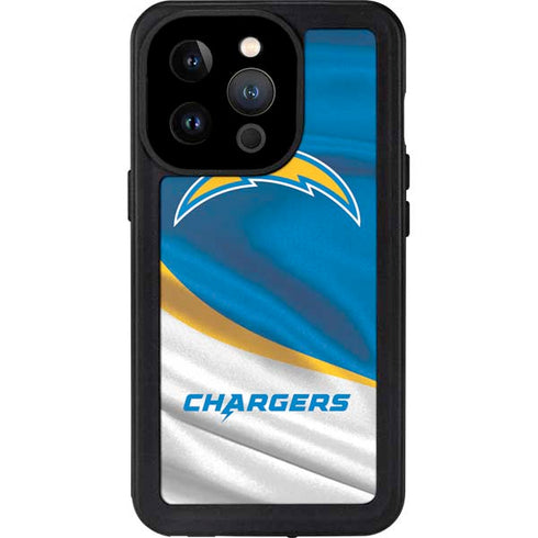 NFL Los Angeles Chargers iPhone 14 Pro Waterproof Case