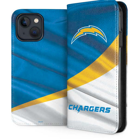 NFL Los Angeles Chargers iPhone 15 Plus Folio Case