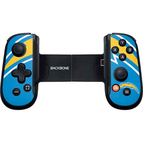 NFL Los Angeles Chargers Large Logo Backbone One for iPhone Game Controller Skin