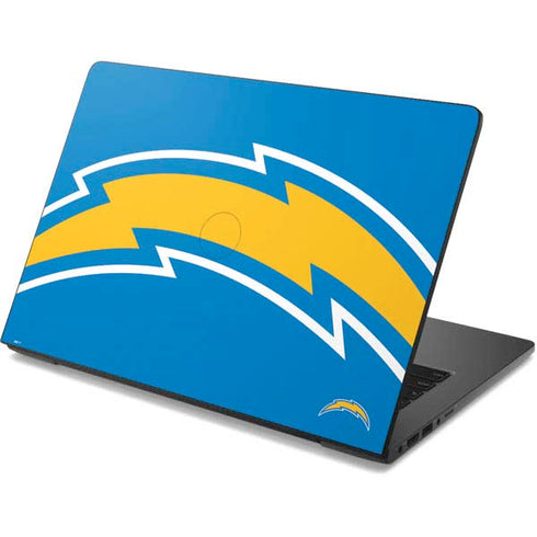 NFL Los Angeles Chargers Large Logo Dell Chromebook Skin