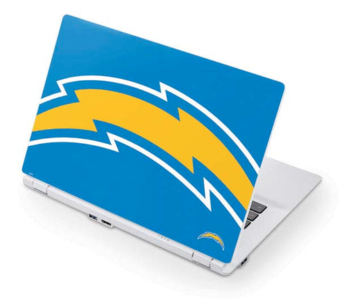 NFL Los Angeles Chargers Large Logo Acer Chromebook Skin
