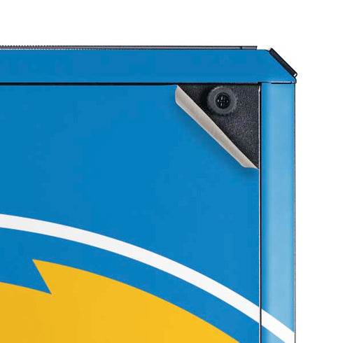 NFL Los Angeles Chargers Large Logo Cooler Master MasterBox Q300L Mini Tower Skin