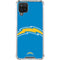 NFL Los Angeles Chargers Large Logo Galaxy A12 Clear Case