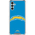 NFL Los Angeles Chargers Large Logo Galaxy A13 5G Clear Case