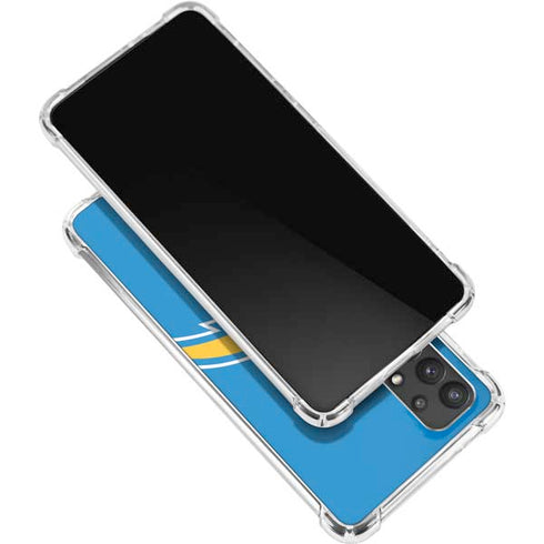 NFL Los Angeles Chargers Large Logo Galaxy A32 5G Clear Case