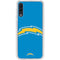 NFL Los Angeles Chargers Large Logo Galaxy A50 Clear Case