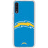 NFL Los Angeles Chargers Large Logo Galaxy A50 Clear Case