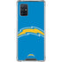 NFL Los Angeles Chargers Large Logo Galaxy A71 5G Clear Case