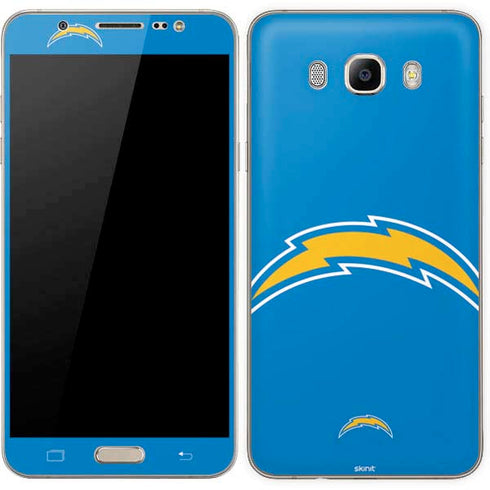 NFL Los Angeles Chargers Large Logo Galaxy J7 Skin