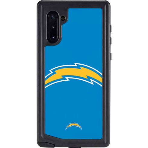 NFL Los Angeles Chargers Large Logo Galaxy Note 10 Waterproof Case